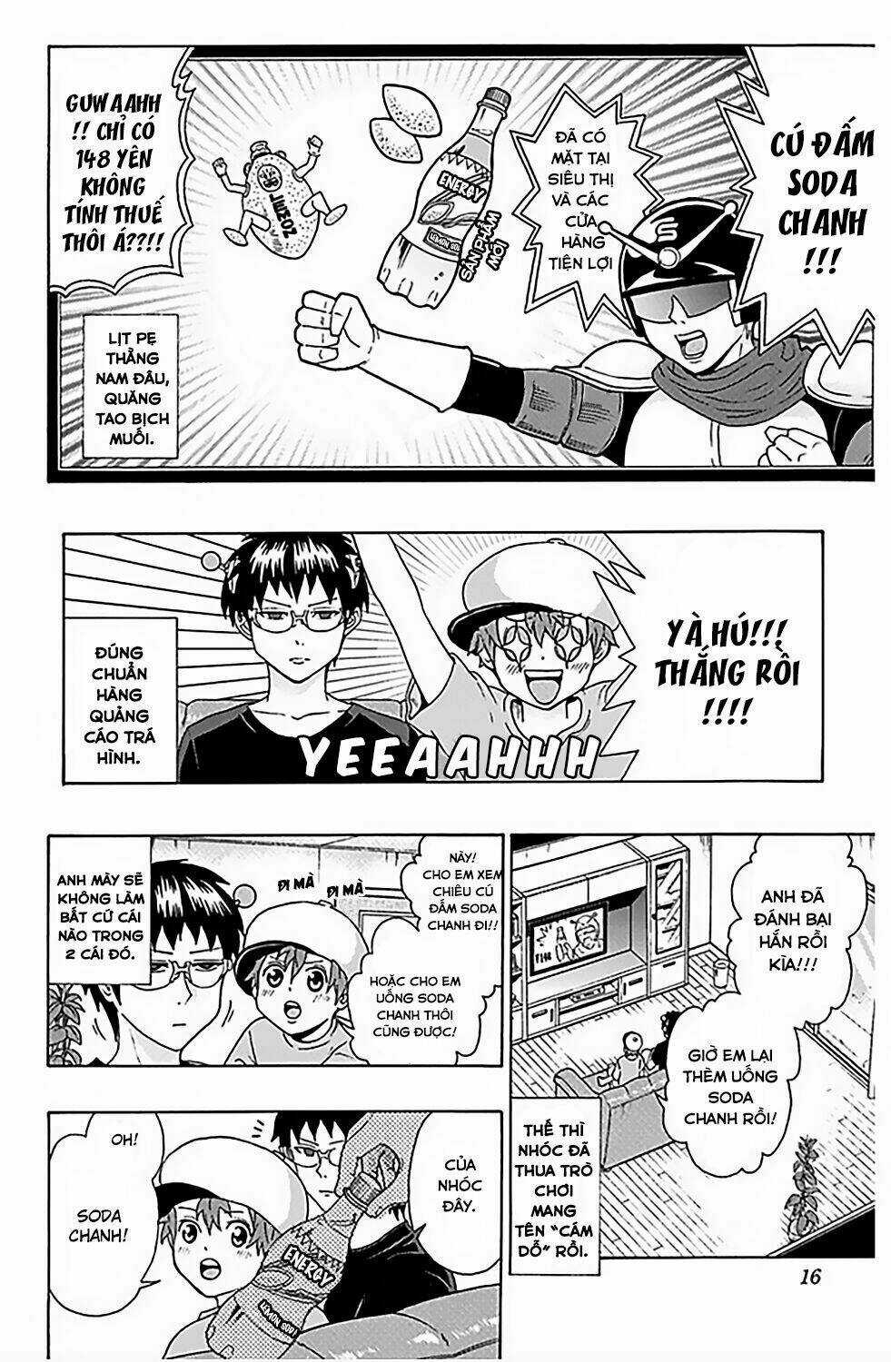 Saiki Kusuo No Sainan Chapter 63 trang 14