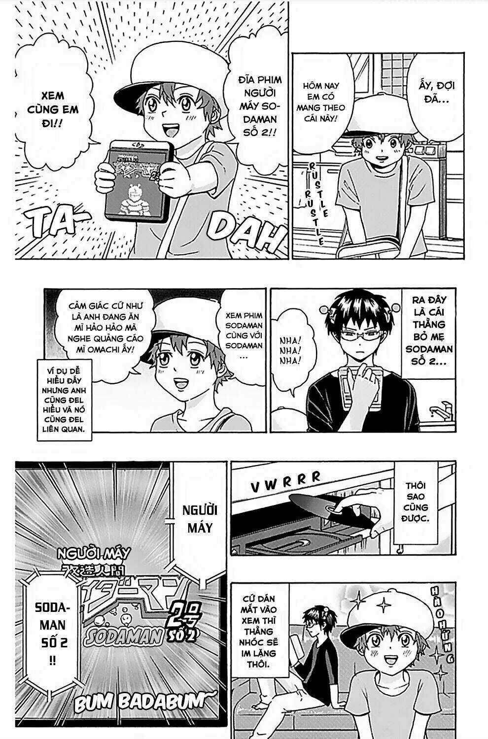 Saiki Kusuo No Sainan Chapter 63 trang 9