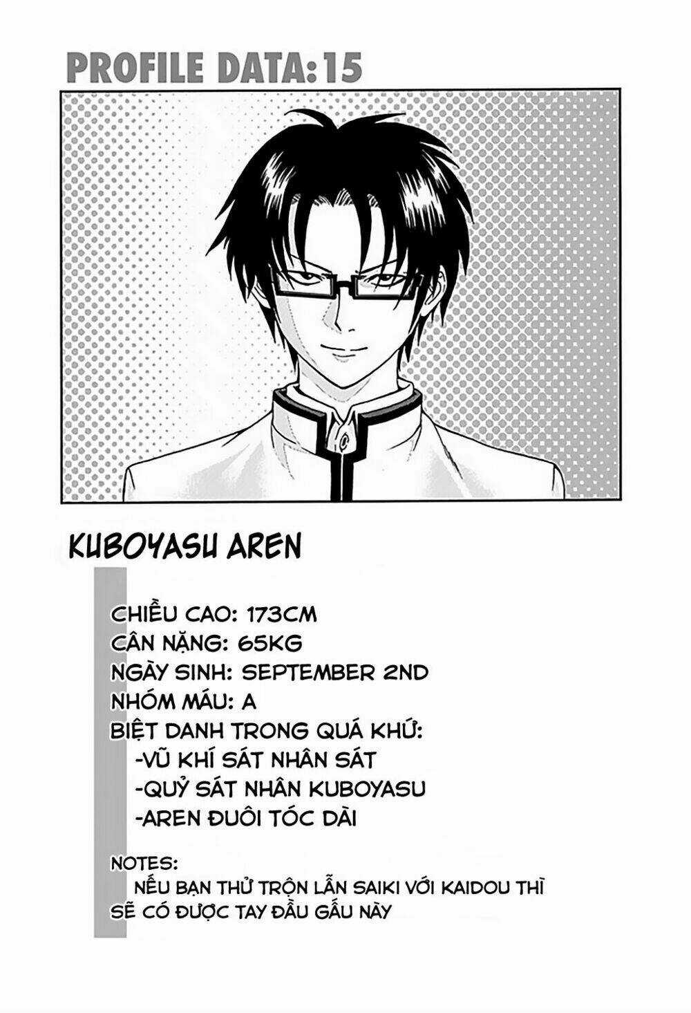Saiki Kusuo No Sainan Chapter 65 trang 16