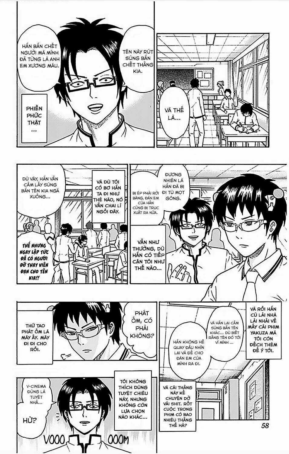 Saiki Kusuo No Sainan Chapter 66 trang 4