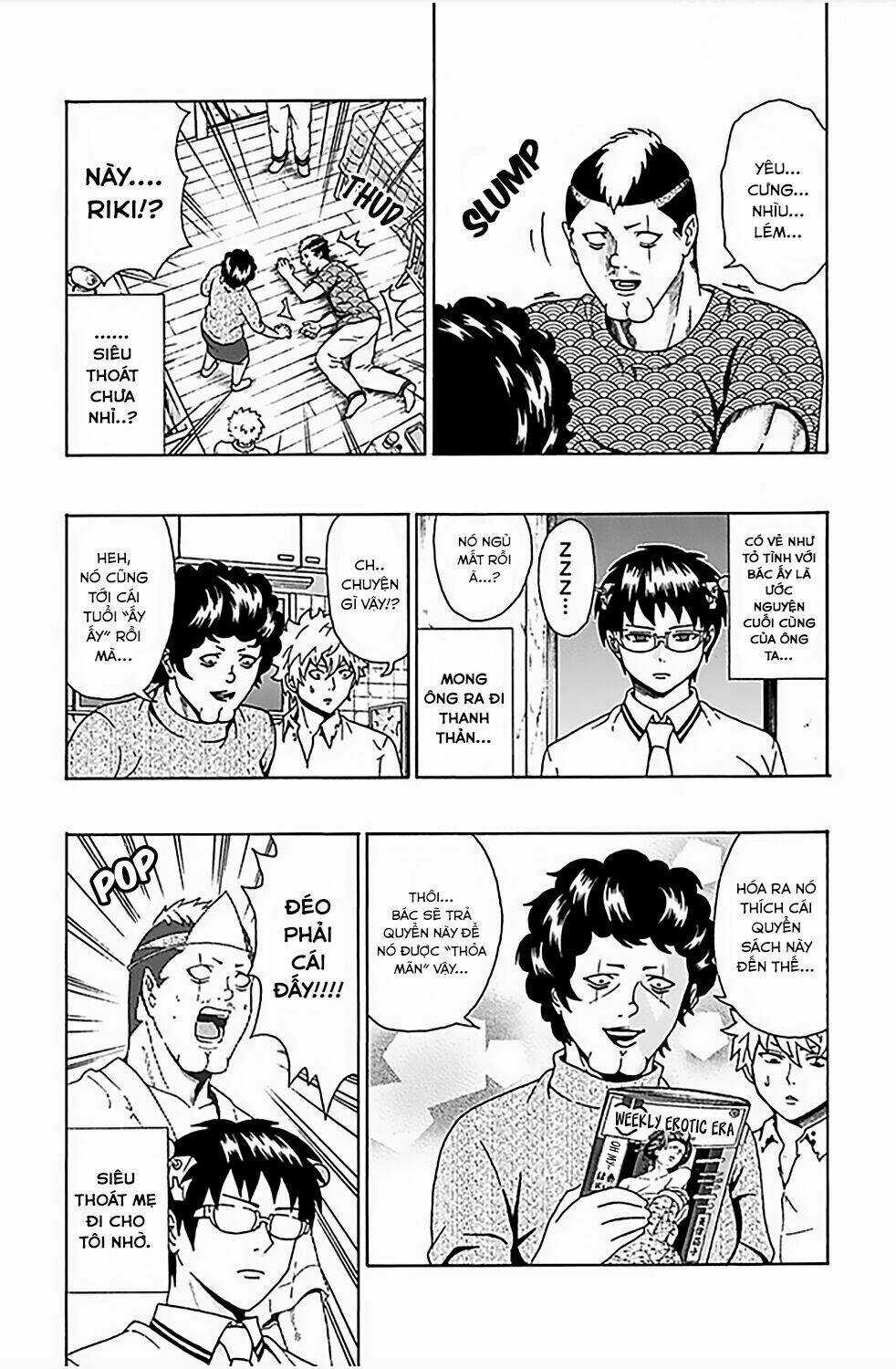 Saiki Kusuo No Sainan Chapter 67 trang 15