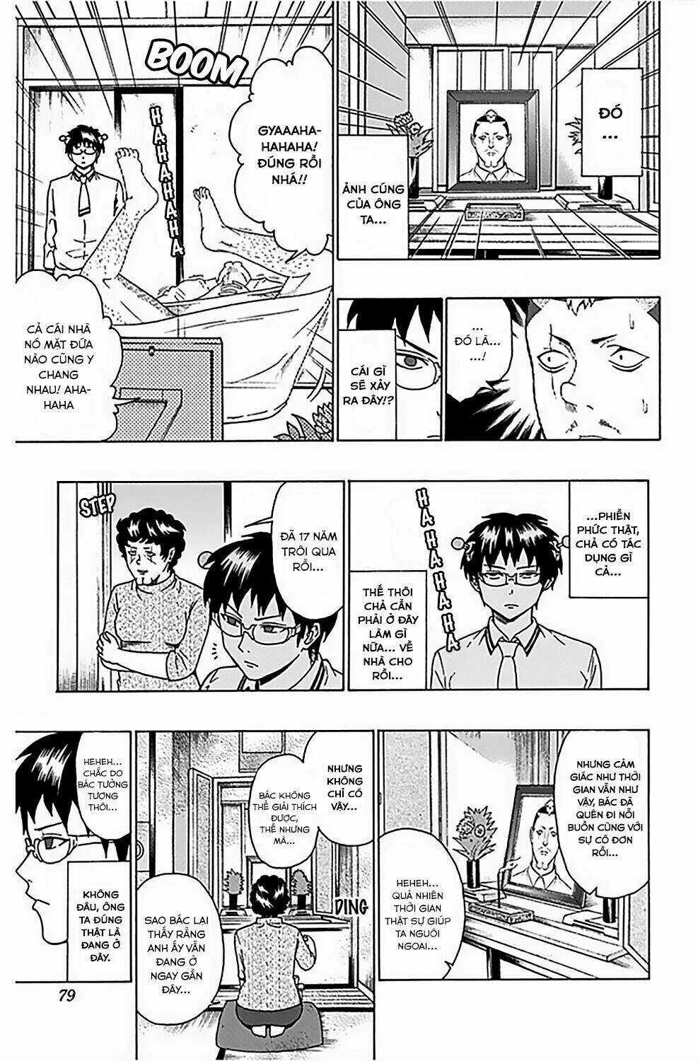 Saiki Kusuo No Sainan Chapter 67 trang 9