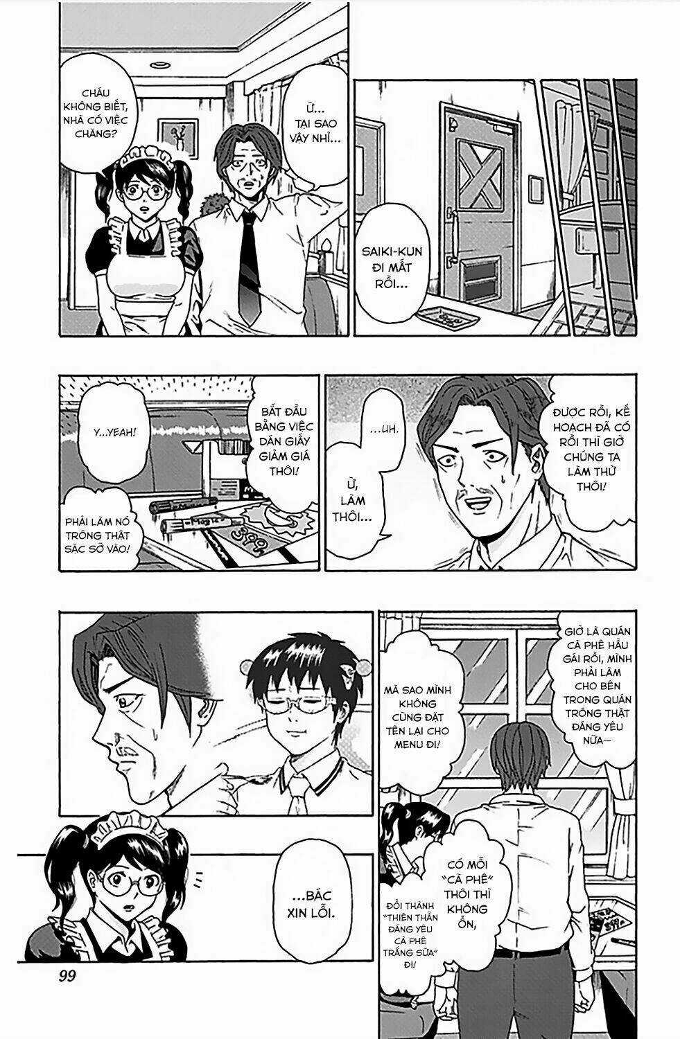 Saiki Kusuo No Sainan Chapter 68 trang 13