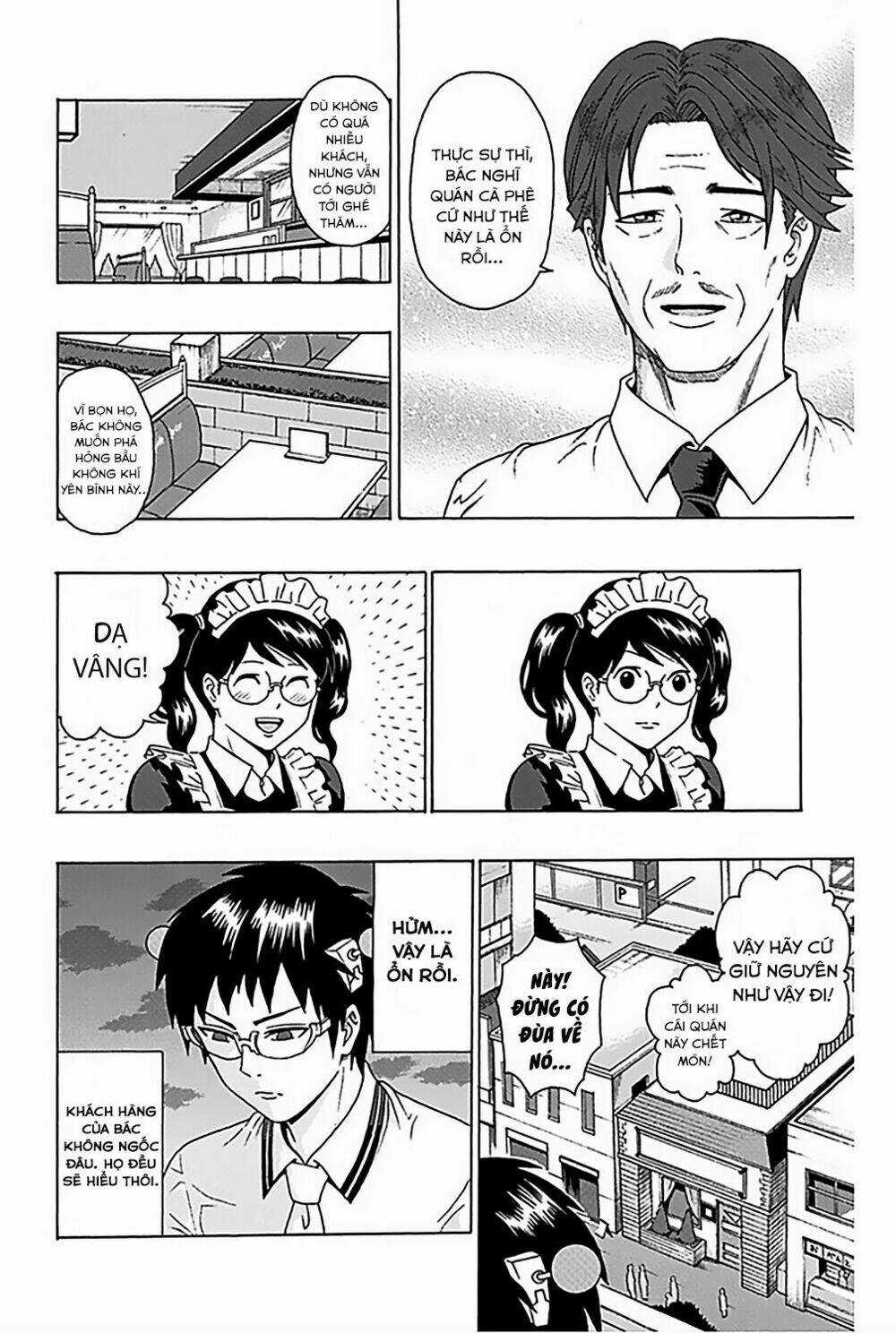 Saiki Kusuo No Sainan Chapter 68 trang 14