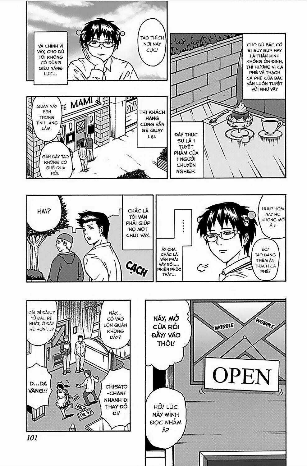 Saiki Kusuo No Sainan Chapter 68 trang 15