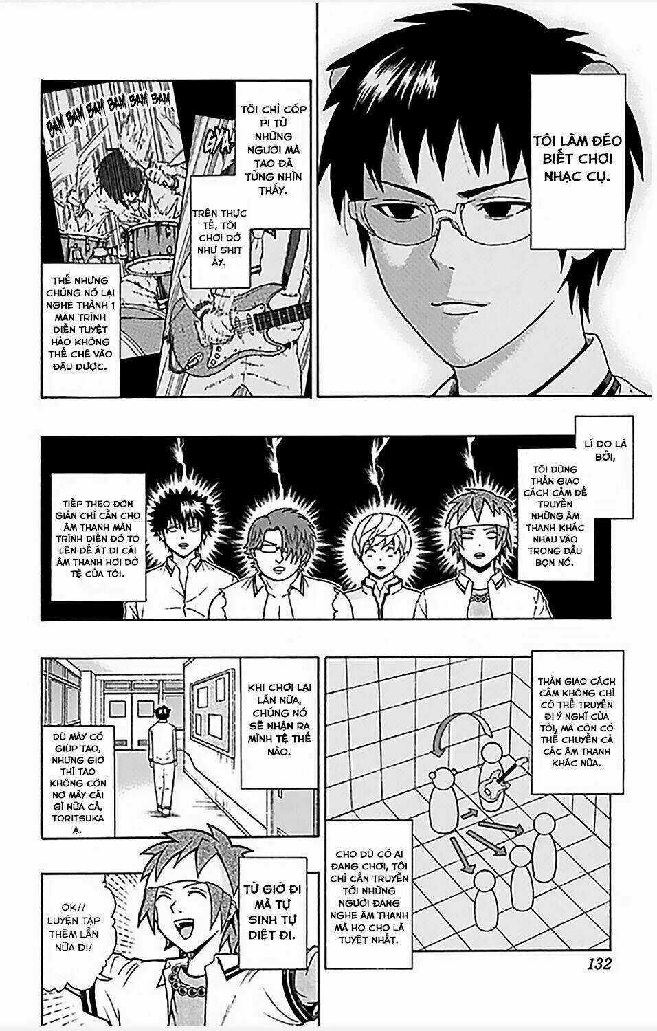 Saiki Kusuo No Sainan Chapter 70 trang 14