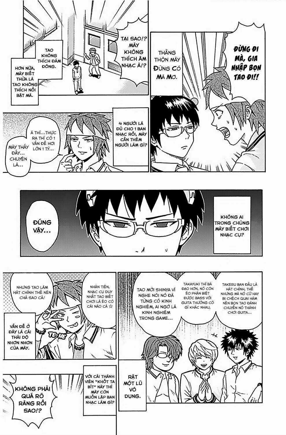 Saiki Kusuo No Sainan Chapter 70 trang 5