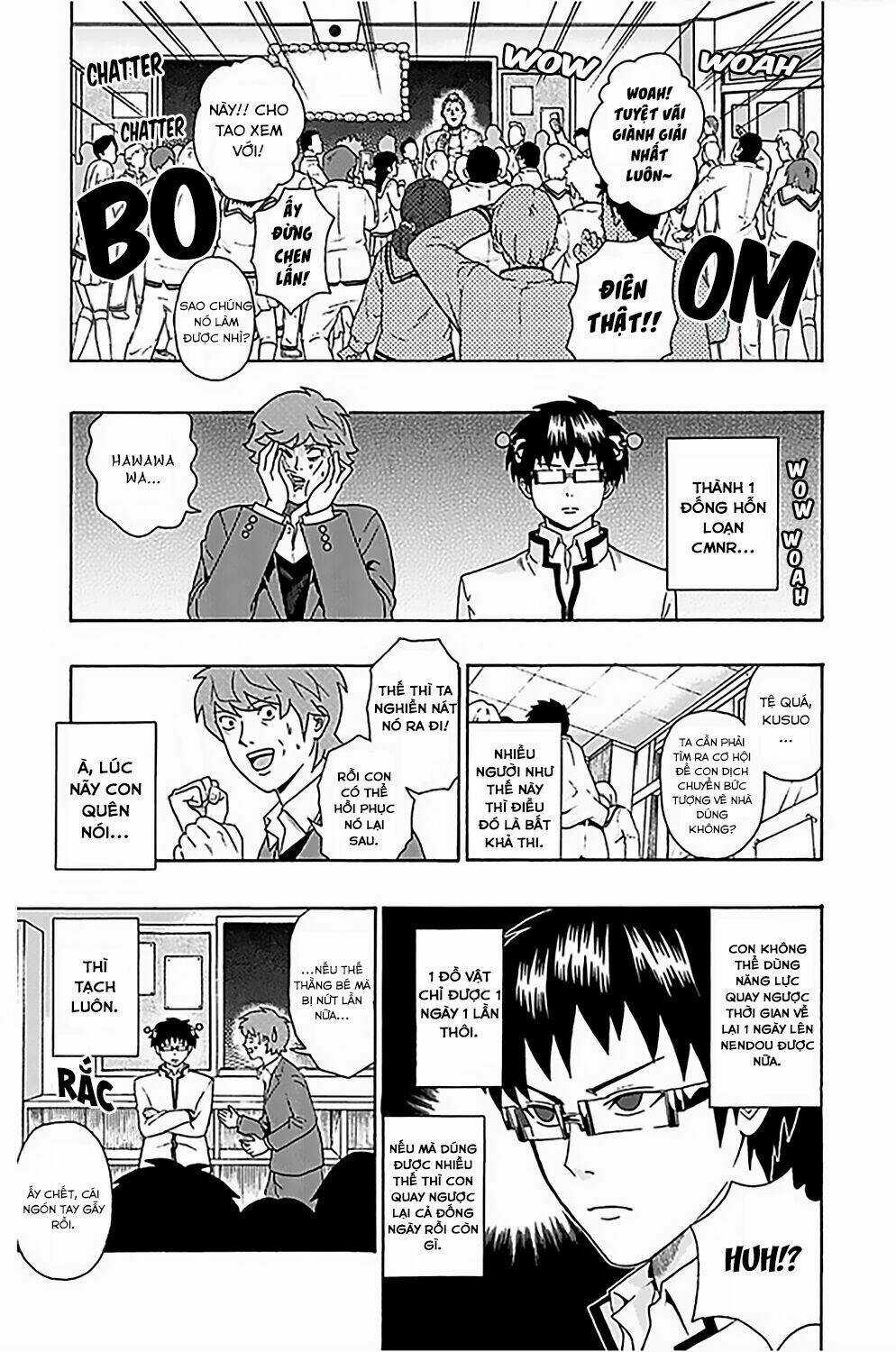 Saiki Kusuo No Sainan Chapter 72 trang 11