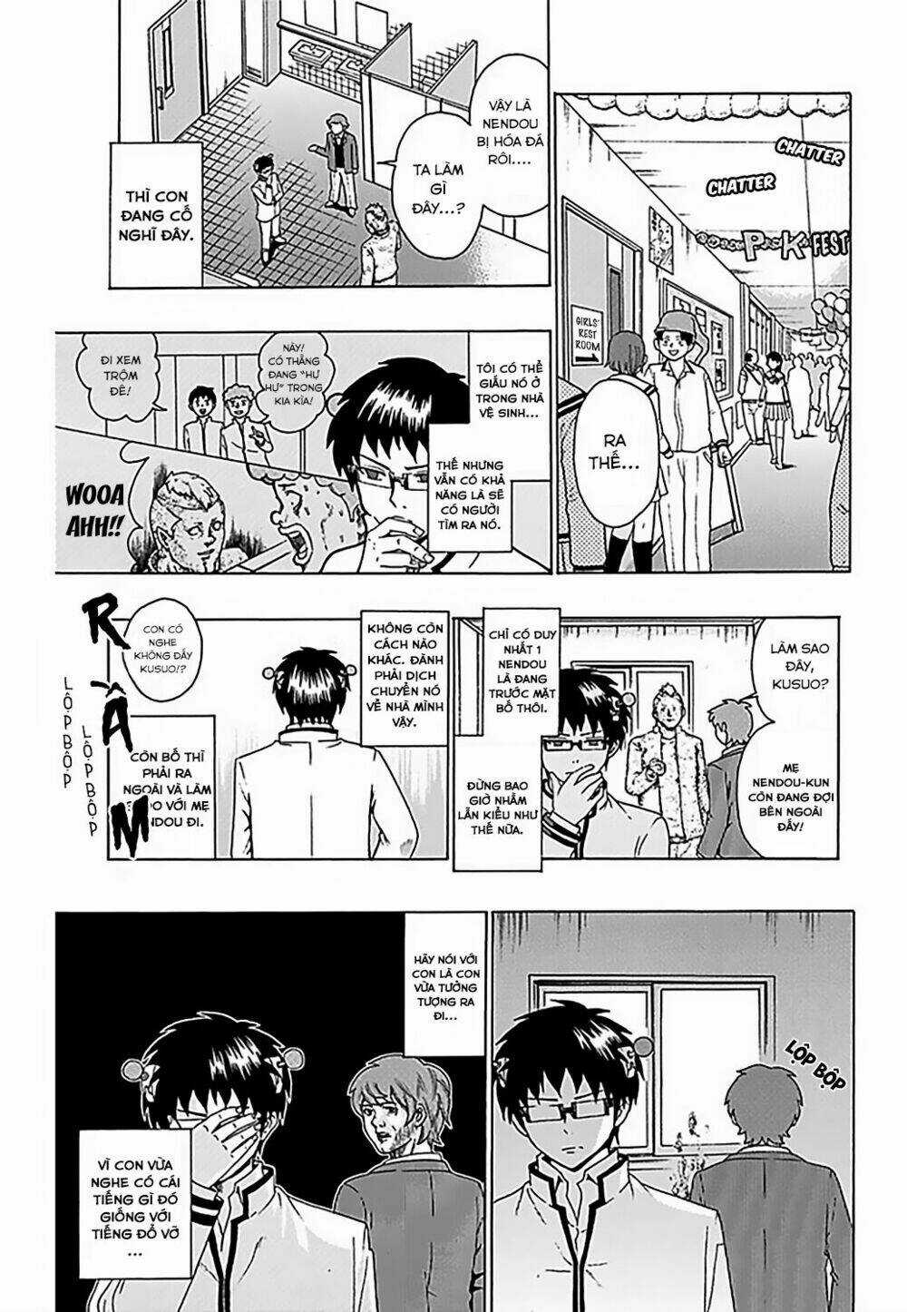 Saiki Kusuo No Sainan Chapter 72 trang 5