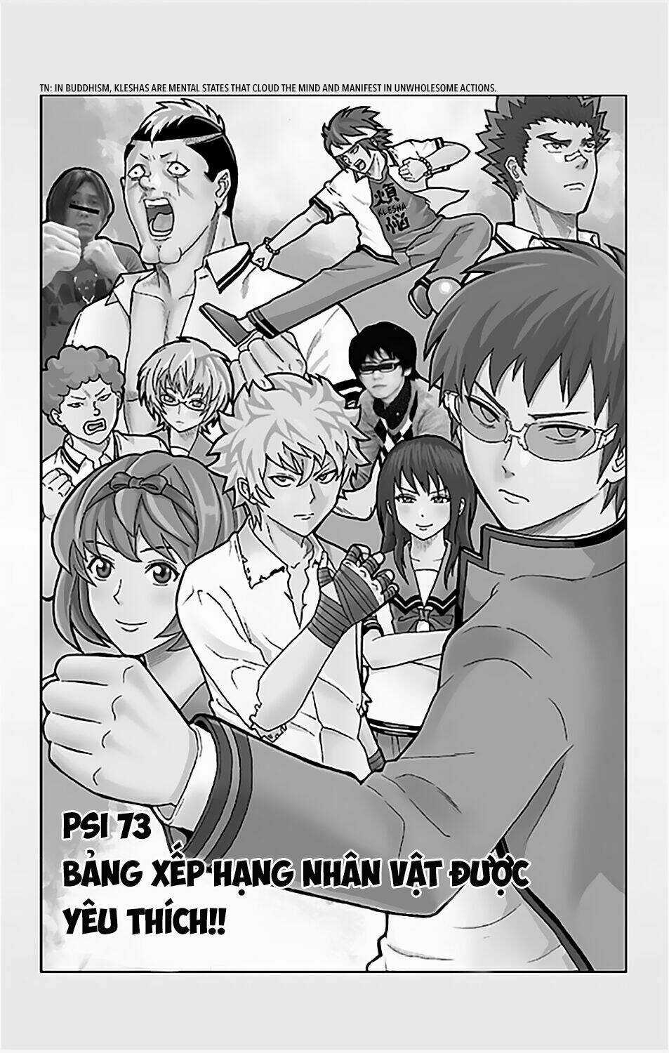 Saiki Kusuo No Sainan Chapter 73 trang 2