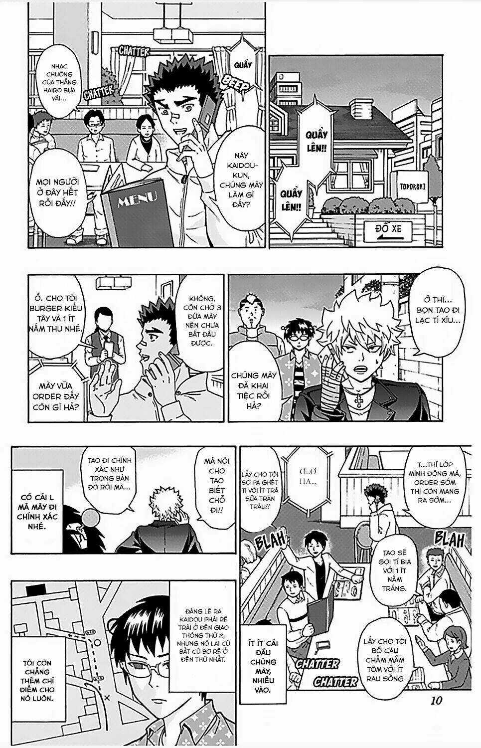 Saiki Kusuo No Sainan Chapter 74 trang 10