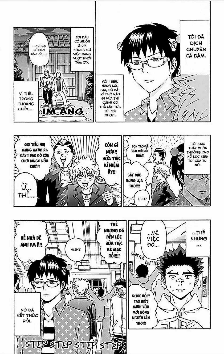 Saiki Kusuo No Sainan Chapter 74 trang 21