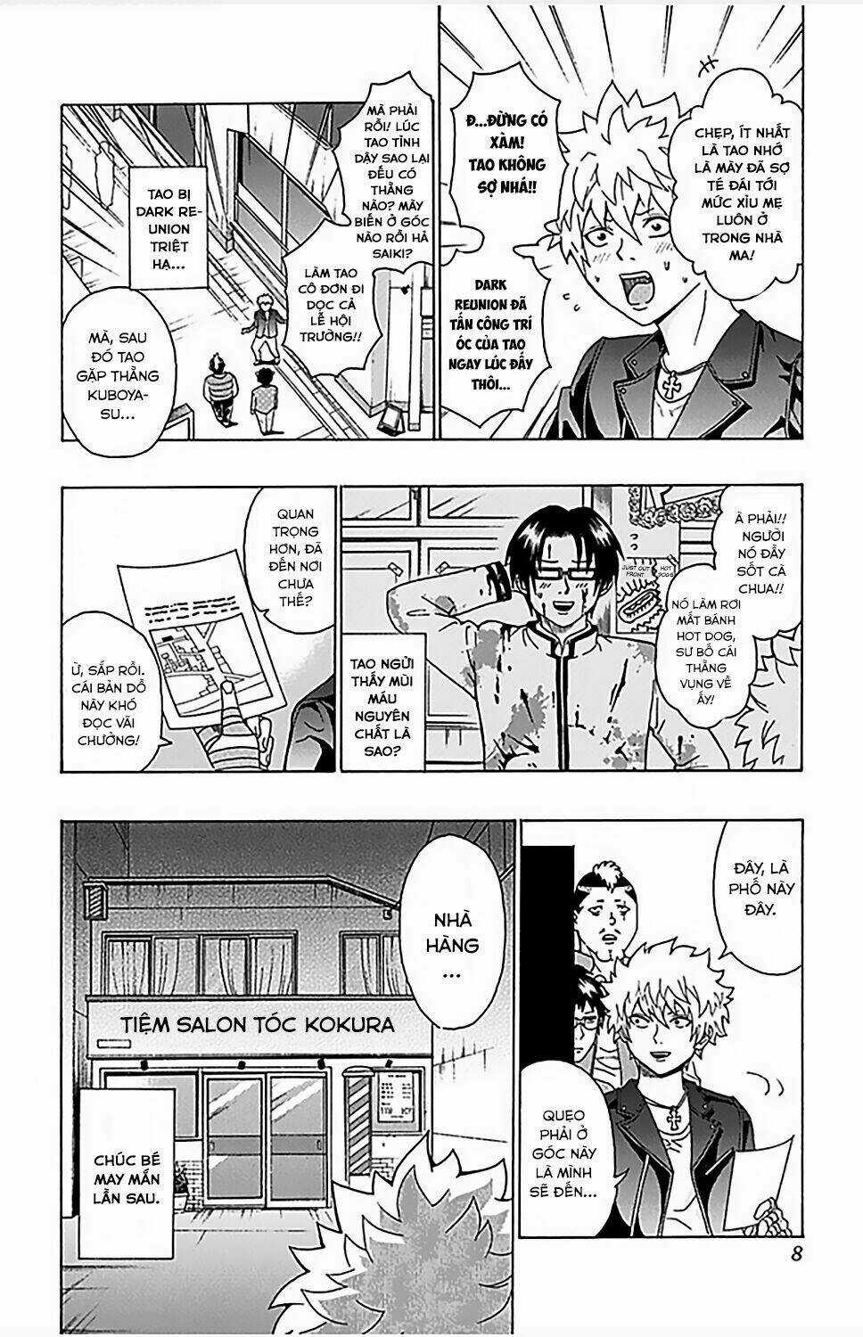 Saiki Kusuo No Sainan Chapter 74 trang 8