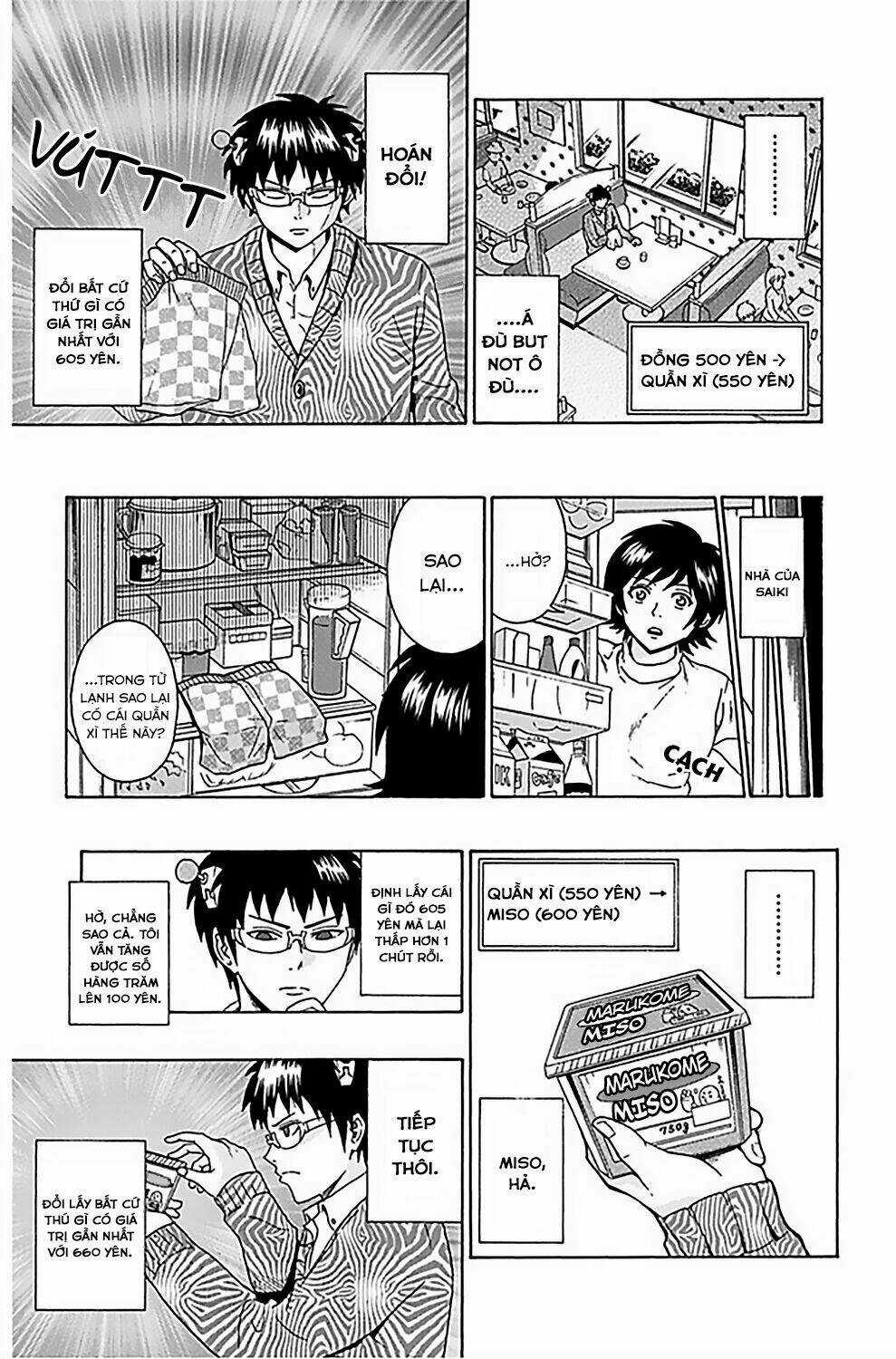 Saiki Kusuo No Sainan Chapter 75 trang 9