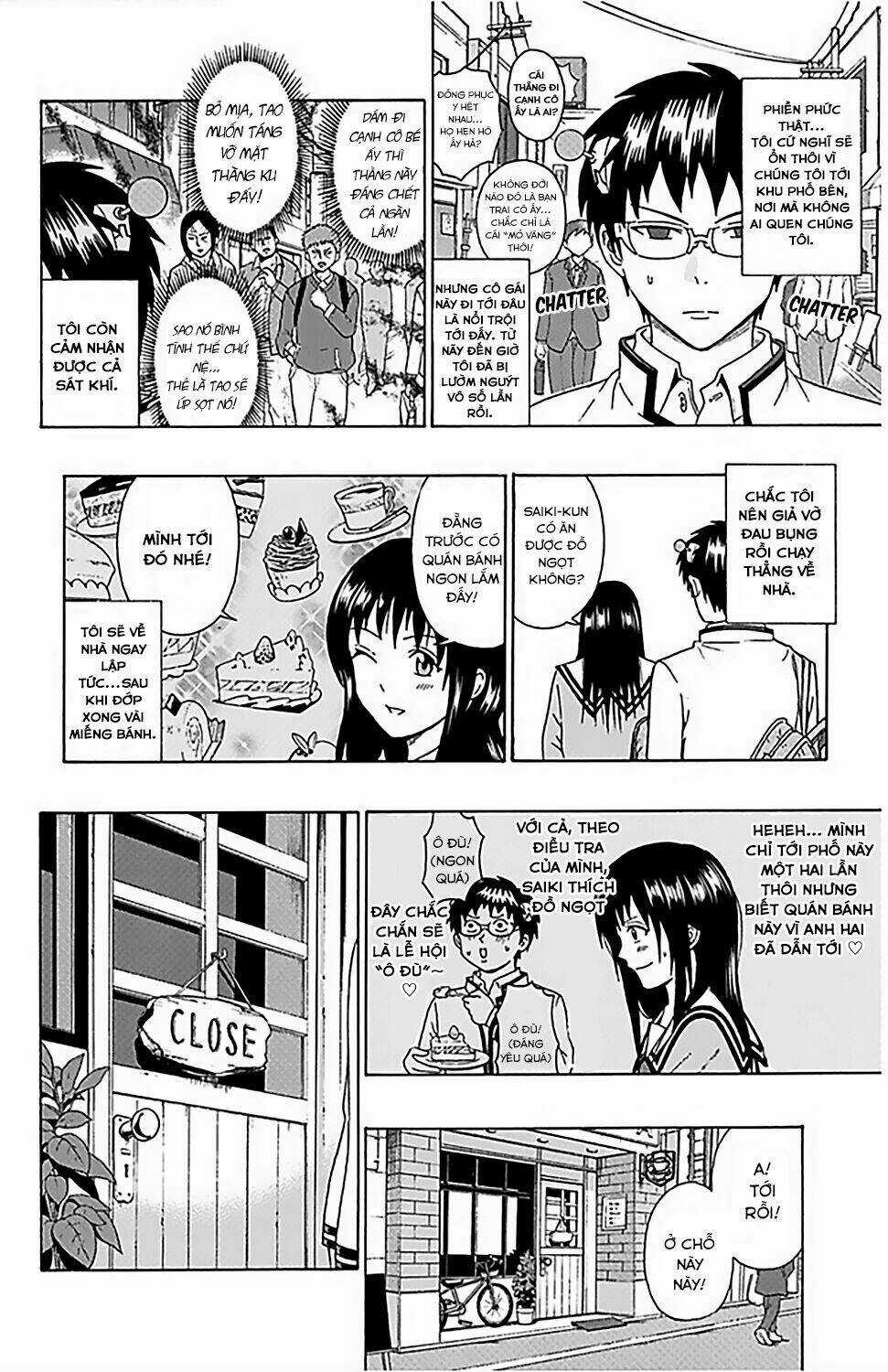 Saiki Kusuo No Sainan Chapter 76 trang 10
