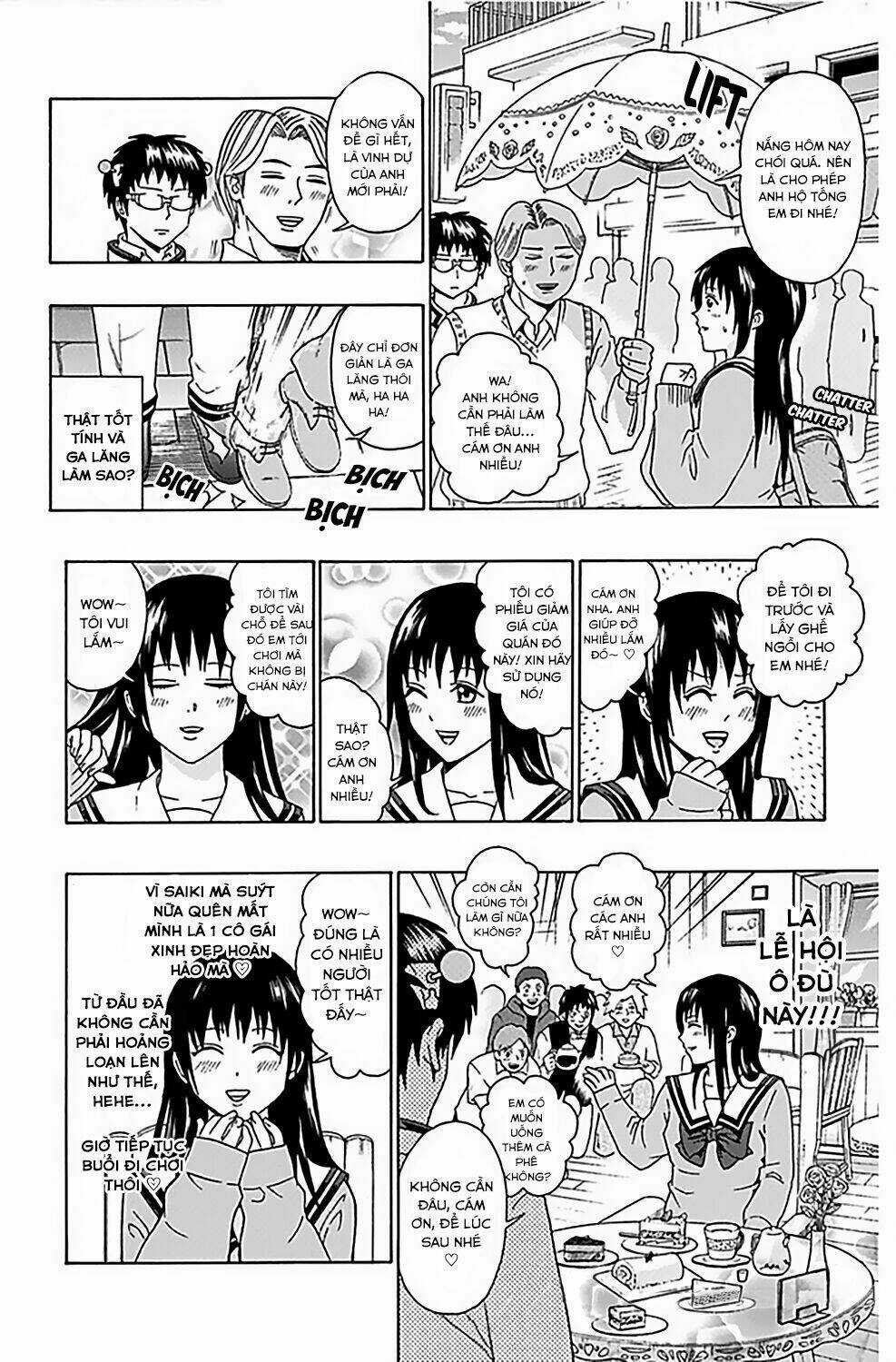 Saiki Kusuo No Sainan Chapter 76 trang 14