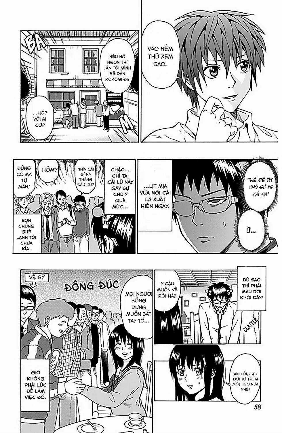 Saiki Kusuo No Sainan Chapter 77 trang 4