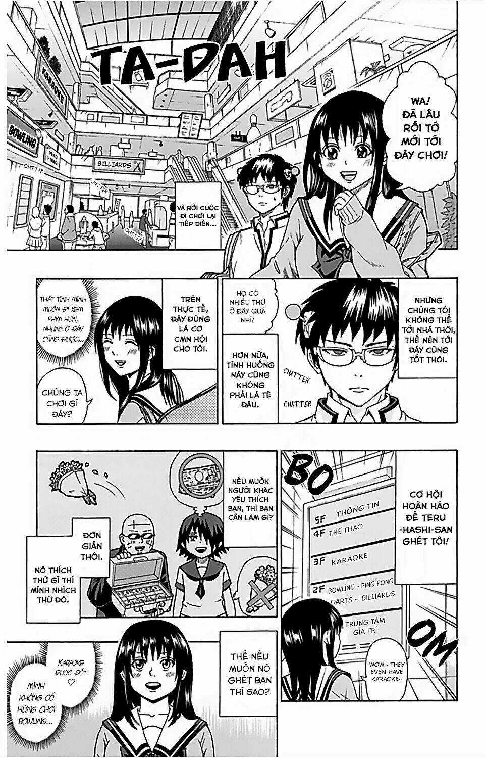 Saiki Kusuo No Sainan Chapter 77 trang 9
