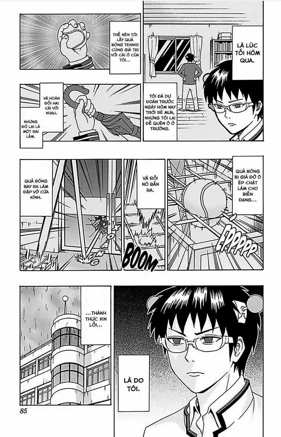 Saiki Kusuo No Sainan Chapter 78 trang 16