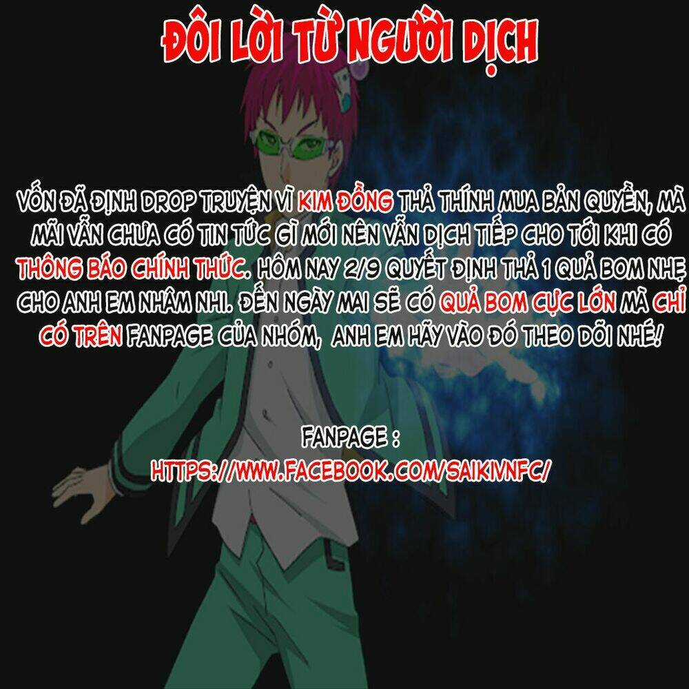 Saiki Kusuo No Sainan Chapter 78 trang 18