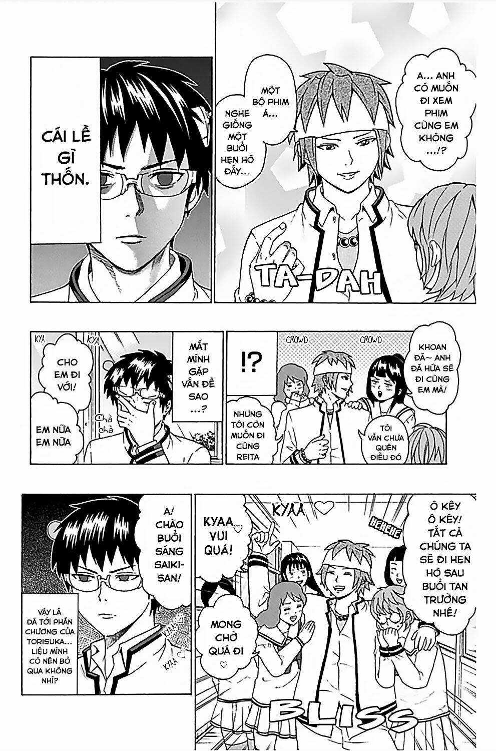 Saiki Kusuo No Sainan Chapter 79 trang 2