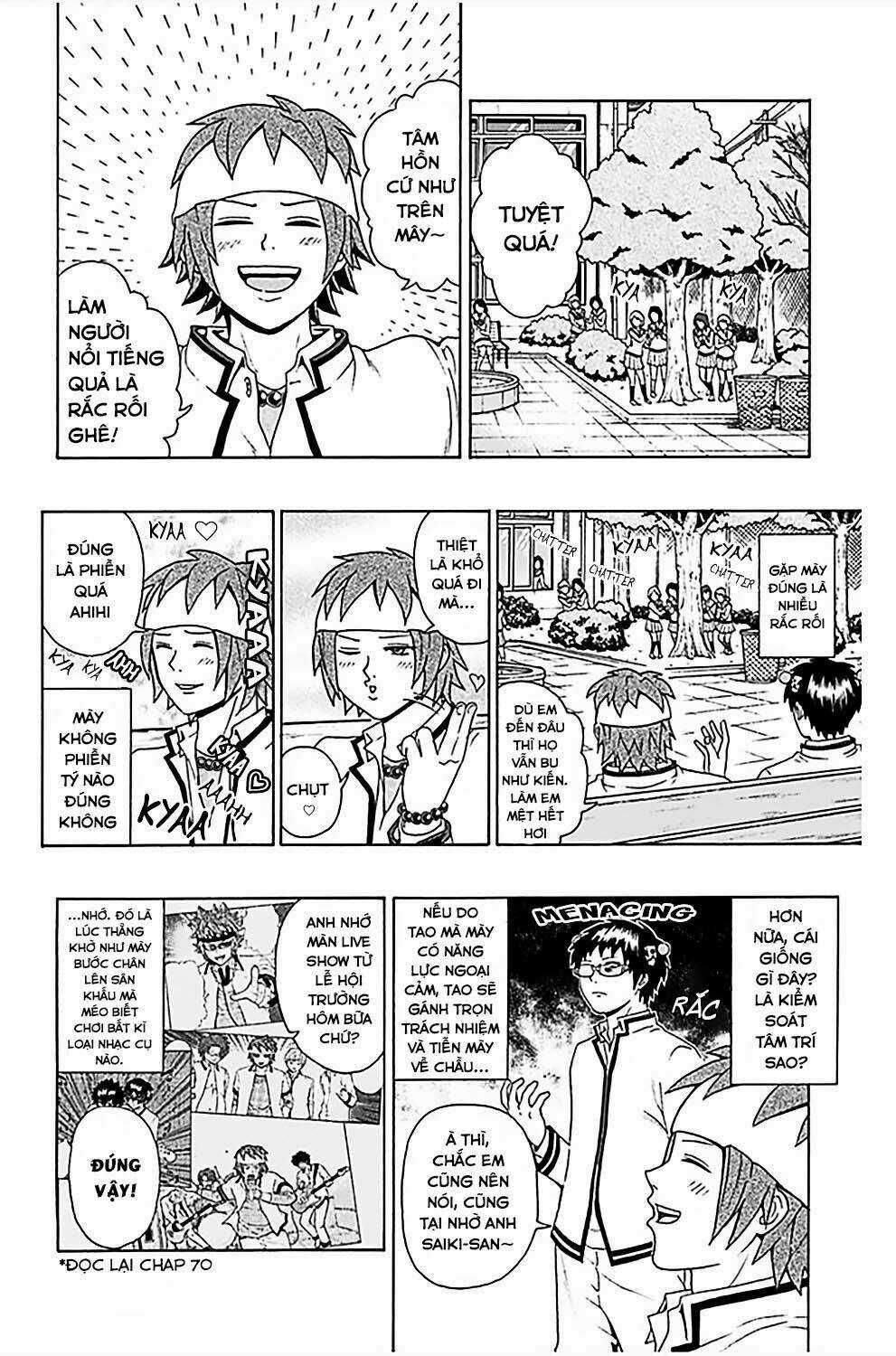 Saiki Kusuo No Sainan Chapter 79 trang 4