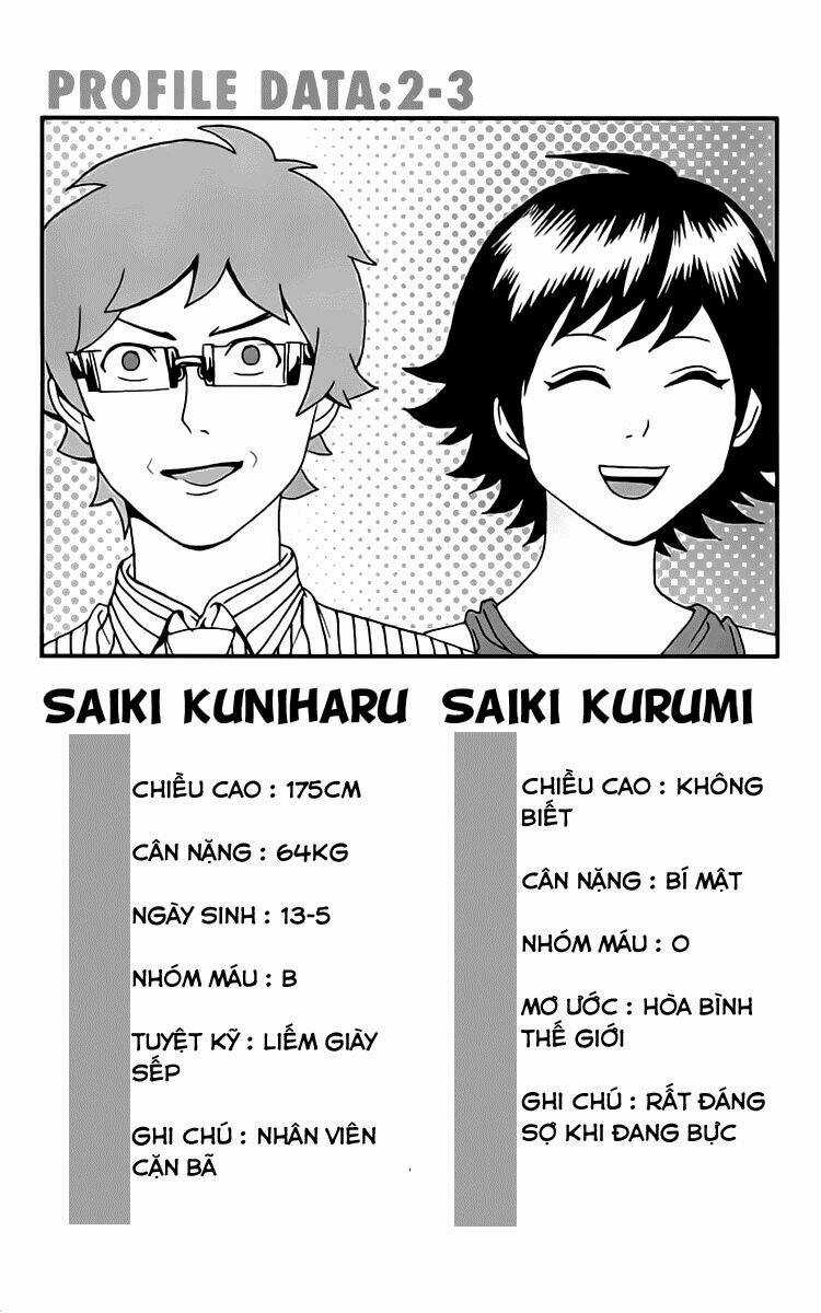 Saiki Kusuo No Sainan Chapter 8.5 trang 27