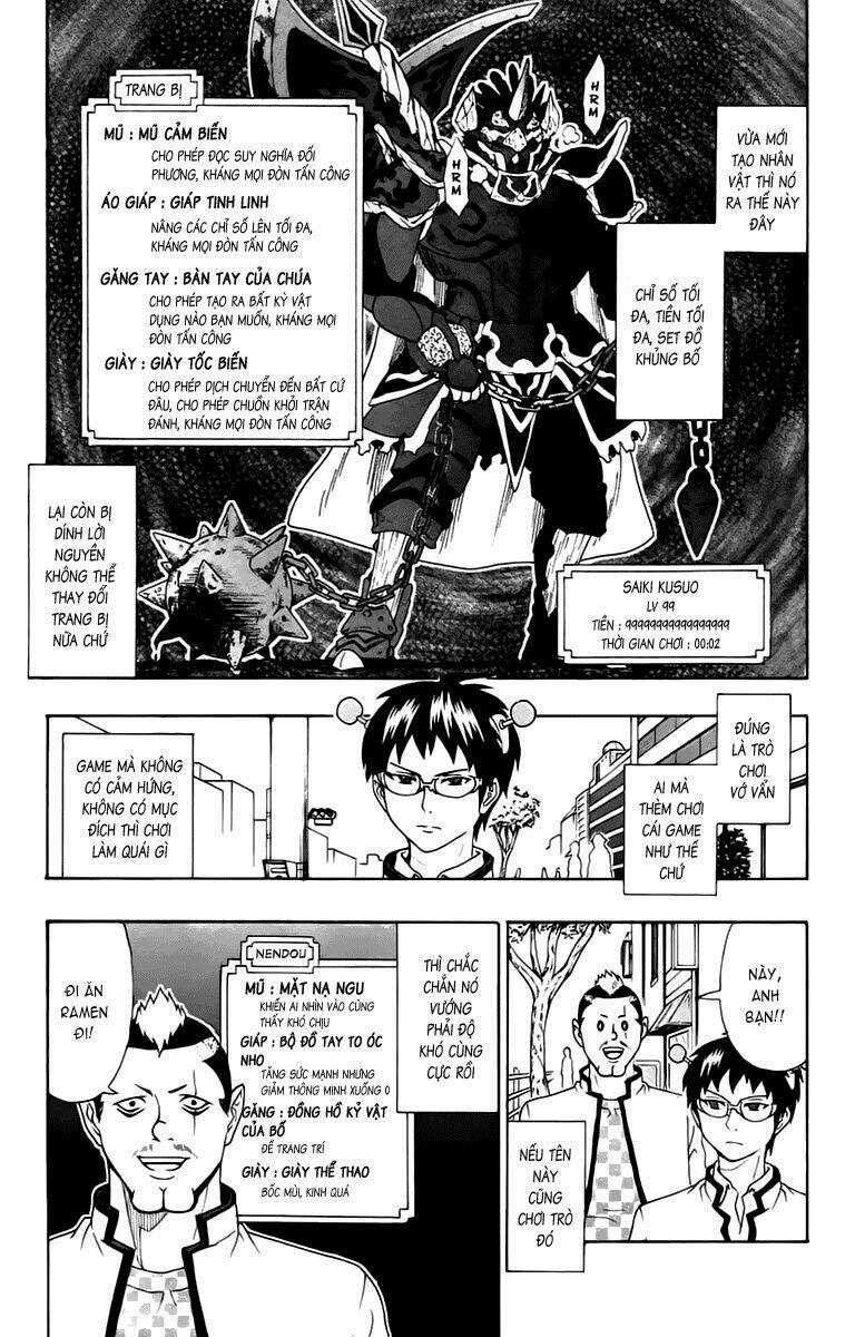 Saiki Kusuo No Sainan Chapter 8 trang 4