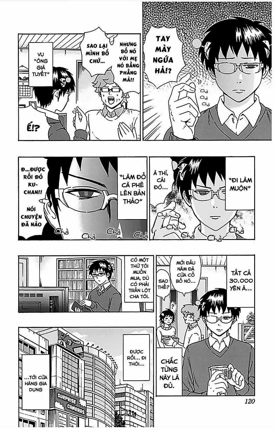 Saiki Kusuo No Sainan Chapter 81 trang 2
