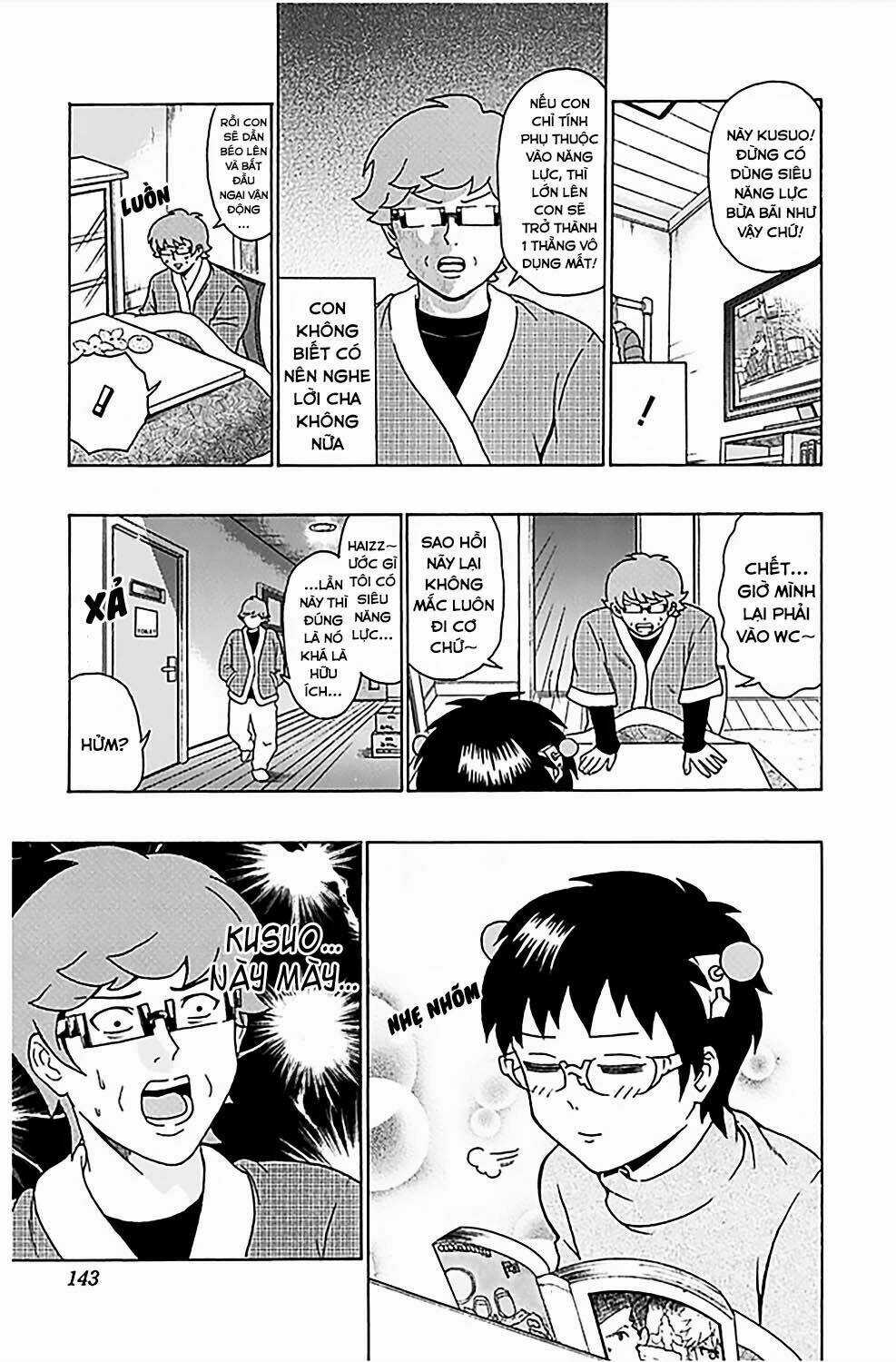 Saiki Kusuo No Sainan Chapter 82 trang 9