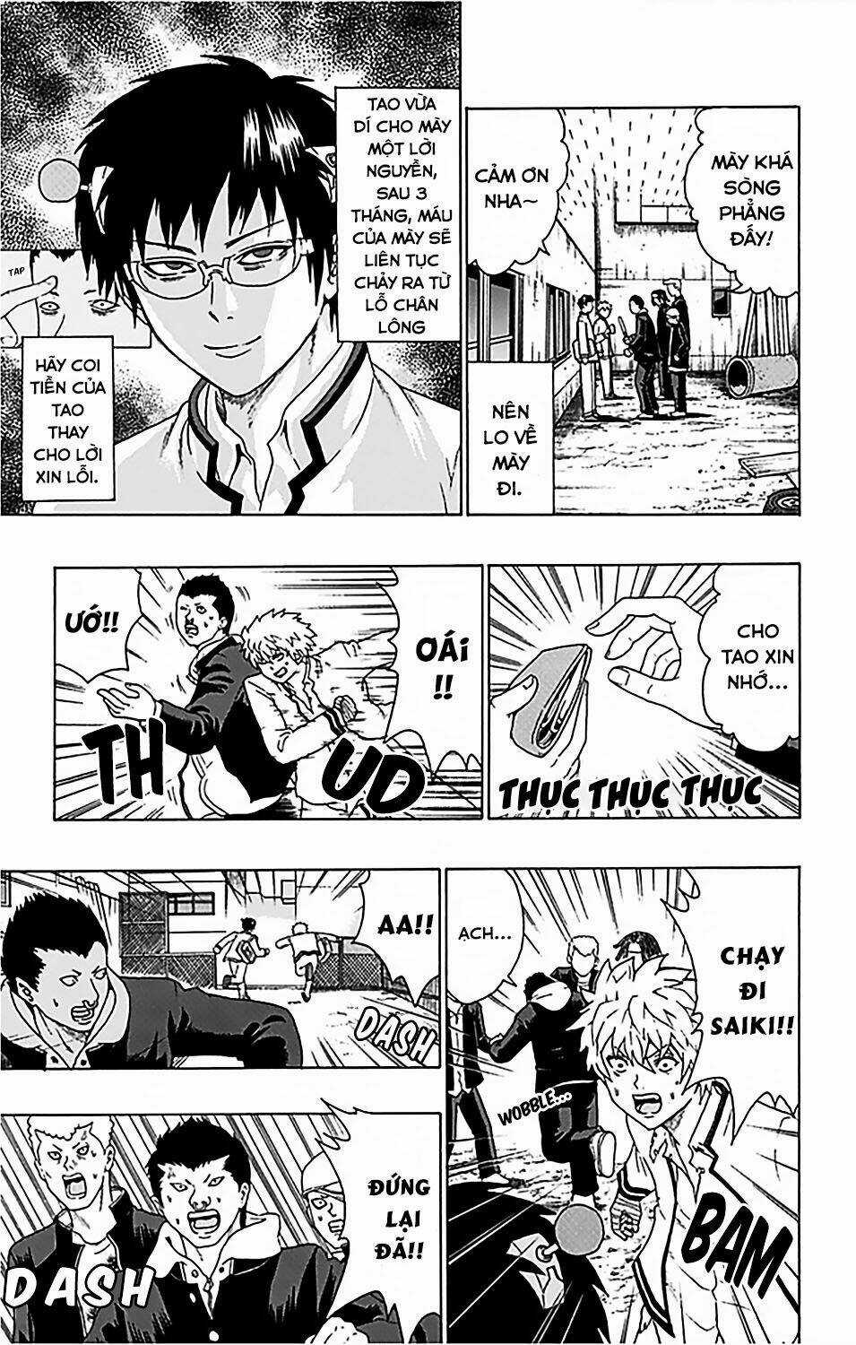 Saiki Kusuo No Sainan Chapter 84 trang 9