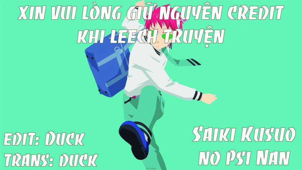 Saiki Kusuo No Sainan Chapter 85 trang 0