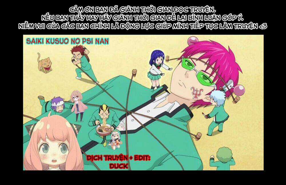 Saiki Kusuo No Sainan Chapter 85 trang 18