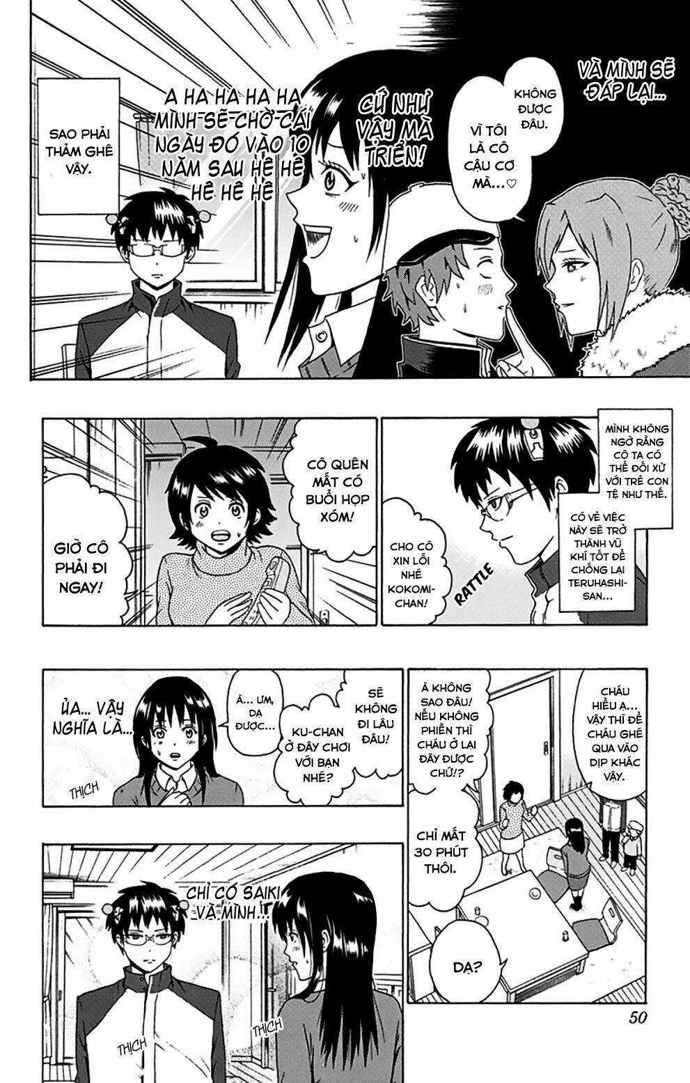 Saiki Kusuo No Sainan Chapter 87 trang 14