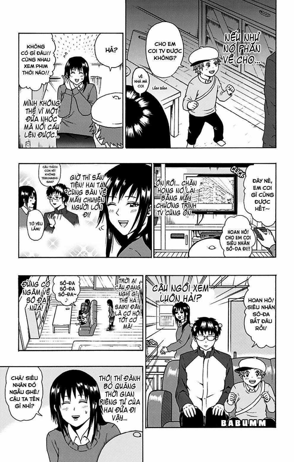 Saiki Kusuo No Sainan Chapter 87 trang 15