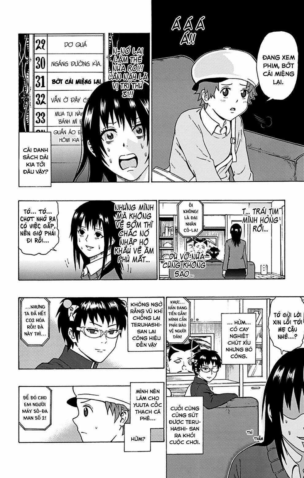 Saiki Kusuo No Sainan Chapter 87 trang 16