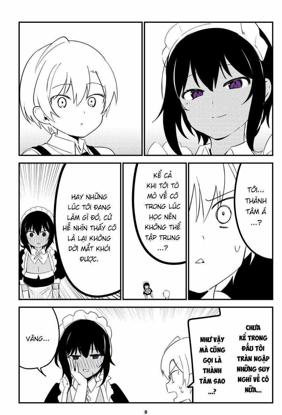 Saikin Yatotta Meido Ga Ayashii Chapter 11 trang 3