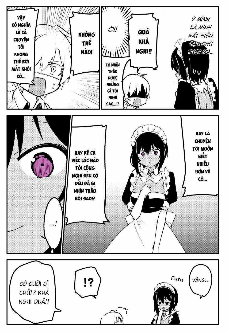 Saikin Yatotta Meido Ga Ayashii Chapter 12 trang 3