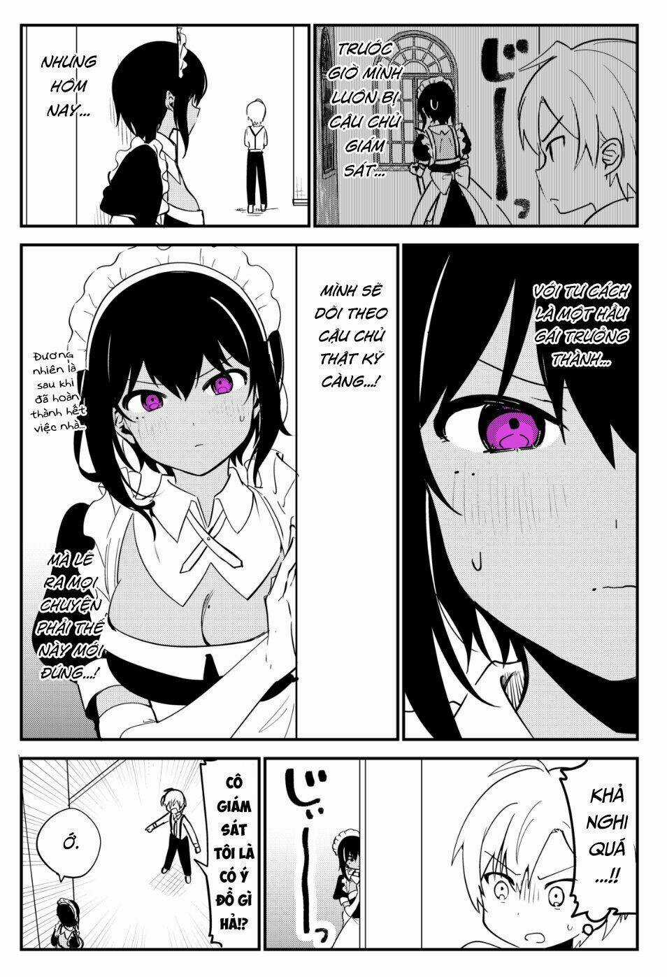Saikin Yatotta Meido Ga Ayashii Chapter 13 trang 0