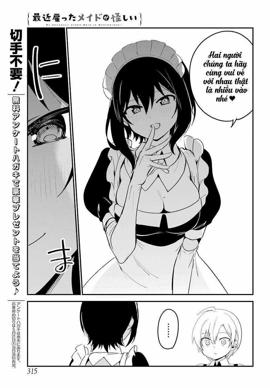 Saikin Yatotta Meido Ga Ayashii Chapter 16 trang 13