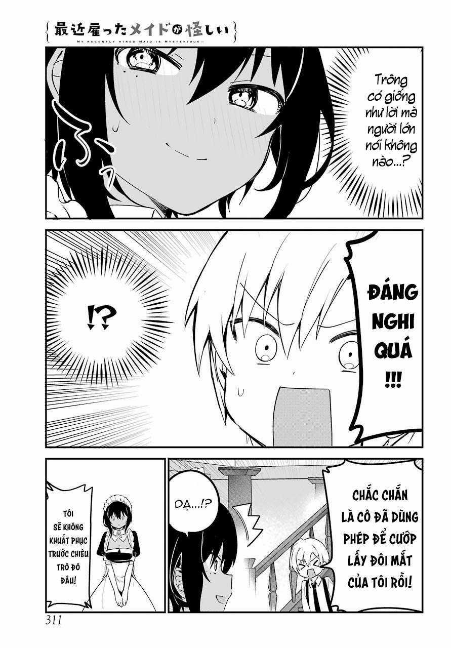 Saikin Yatotta Meido Ga Ayashii Chapter 16 trang 9