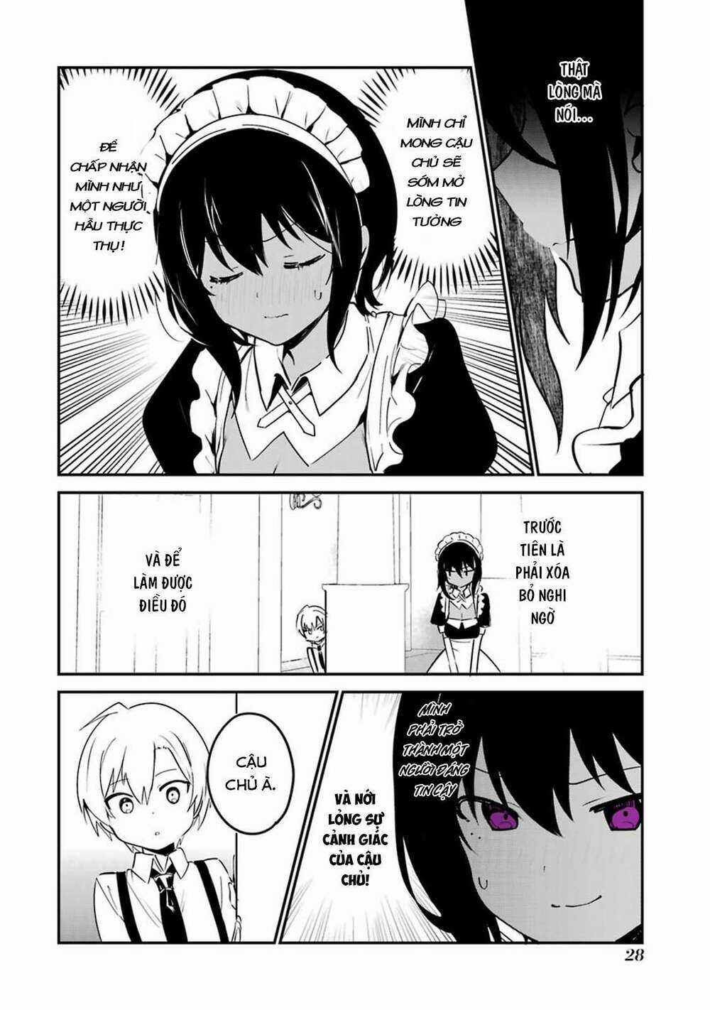 Saikin Yatotta Meido Ga Ayashii Chapter 17 trang 2