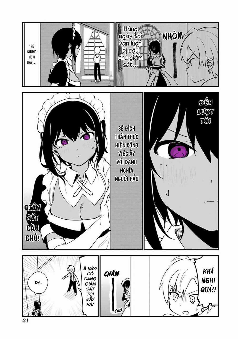 Saikin Yatotta Meido Ga Ayashii Chapter 18 trang 1