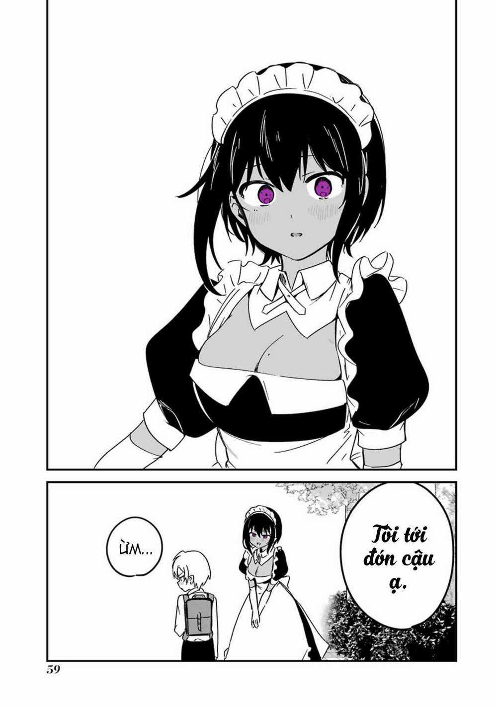 Saikin Yatotta Meido Ga Ayashii Chapter 19.5 trang 6