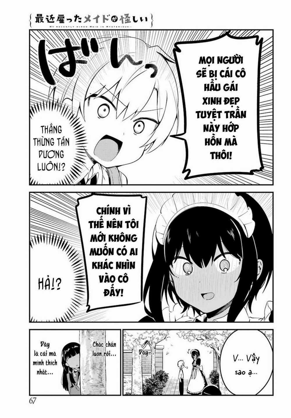 Saikin Yatotta Meido Ga Ayashii Chapter 19 trang 9