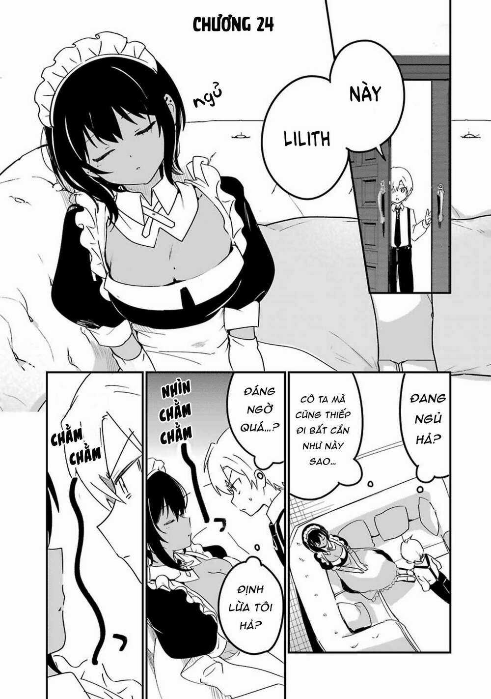 Saikin Yatotta Meido Ga Ayashii Chapter 24 trang 1
