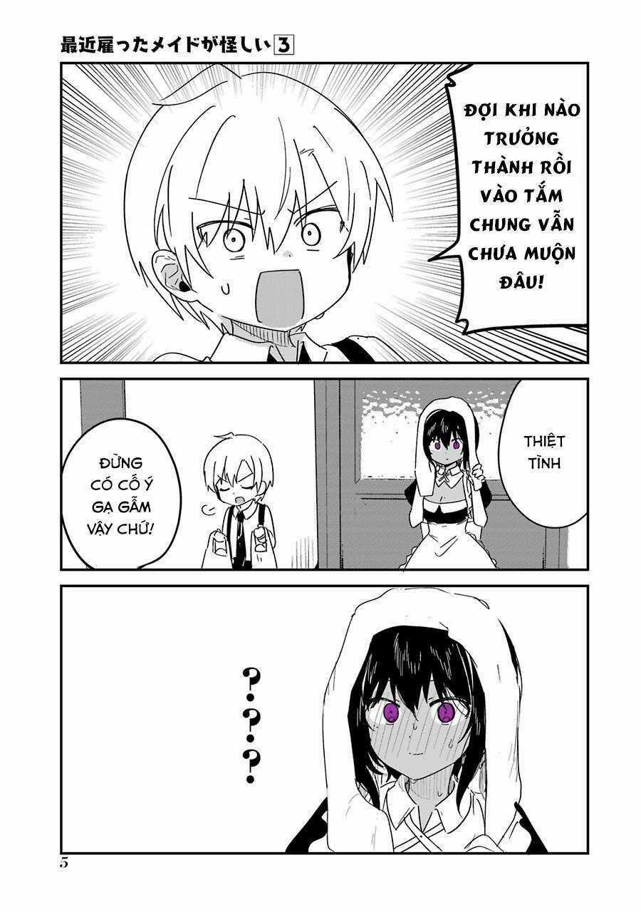 Saikin Yatotta Meido Ga Ayashii Chapter 25 trang 6