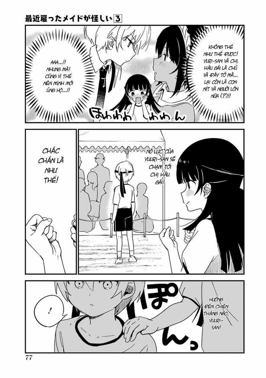 Saikin Yatotta Meido Ga Ayashii Chapter 32 trang 10