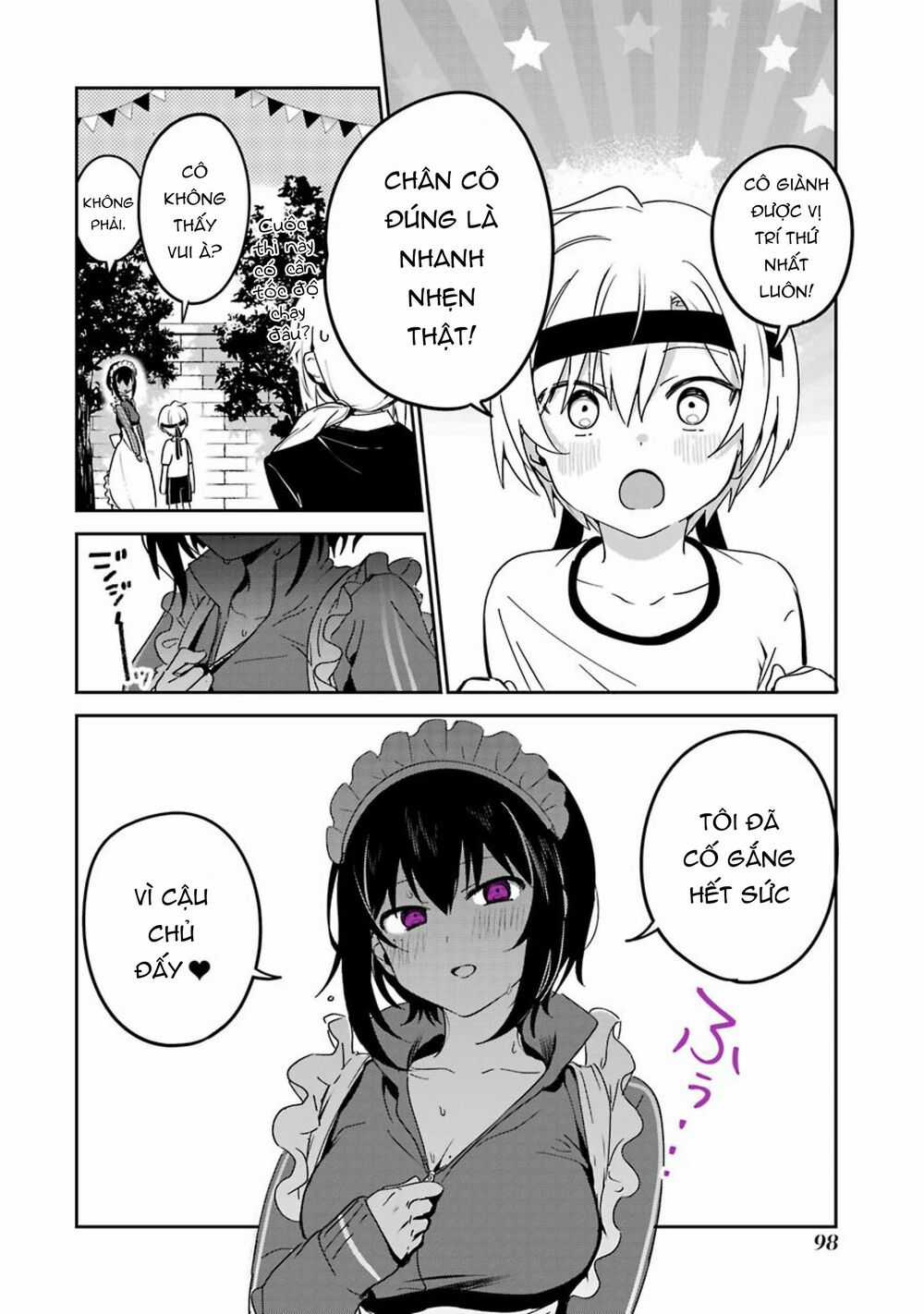 Saikin Yatotta Meido Ga Ayashii Chapter 33 trang 12