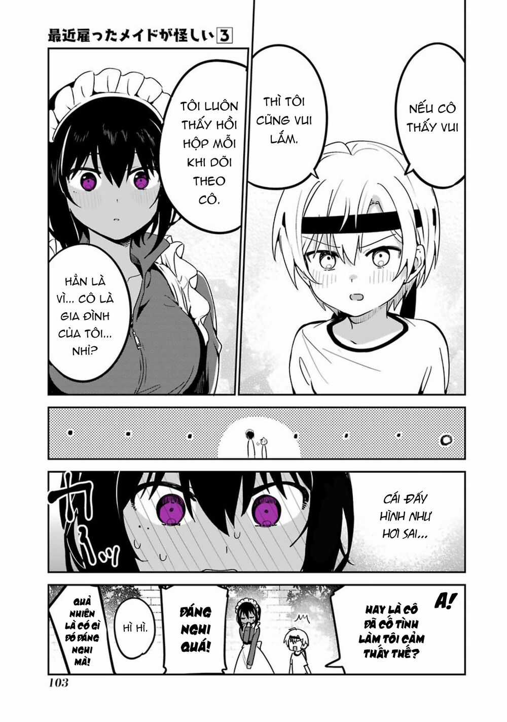 Saikin Yatotta Meido Ga Ayashii Chapter 33 trang 17